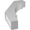 Ekena Millwork 3 1/2-in. W x 16-in. D x 28-in. H Merced Architectural Grade PVC Knee Brace BRCP035X16X28MRC - alternate 5
